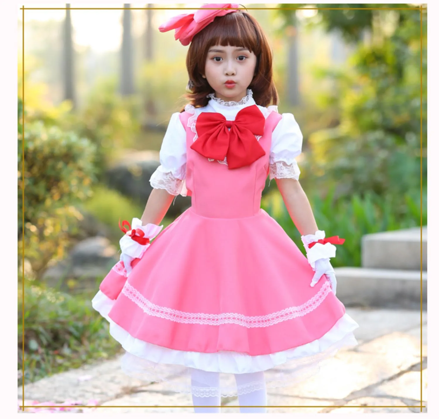 2020Parent-Child Clothes for Children and Adults CosplayClothing Anime  Magic Card Girl Sakura Princess Sakura Dress | Lazada PH