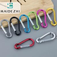 ✳❀ Color Carabiners， Aluminum Alloy Carabiner， Spring Snap Clip， Hooks Keychain Climbing Carabiner for Keys ，Camping Tools