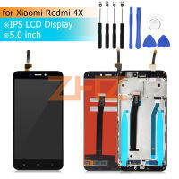 สำหรับเหมาะสำหรับ Xiaomi R Edmi 4X จอแสดงผล LCD Digitizer สมัชชาที่มีกรอบสีดำ ขาวหน้าจออะไหล่ซ่อมเปลี่ยน