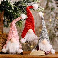 6Pcs คริสต์มาสสวีเดน Gnome Santa Bell เครื่องประดับจี้แขวนของเล่น Xmas Tree ของเล่นเตาผิง Holiday Home Party Decoration