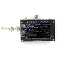 Mini1300 0.1-1300MHz HF/VHF/UHF ANT Antenna SWR เครื่องวิเคราะห์ล้างบ่อย