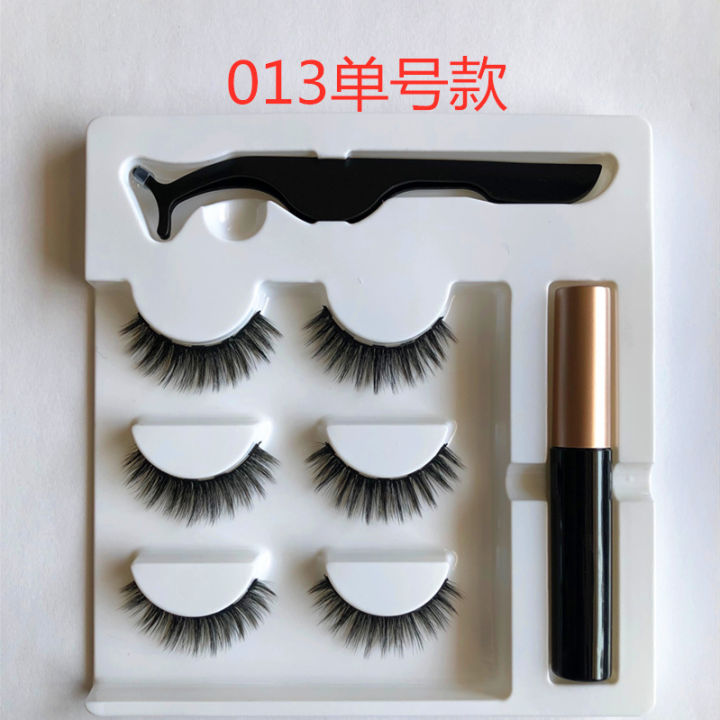 5d-ขนตาแม่เหล็ก-faux-mink-magnet-lashes-extension-liquid-eyeliner-amp-magnetic-false-eyelashes-amp-tweezer-set-faux-cils-3คู่