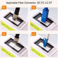 กล่องทำความสะอาดไฟเบอร์ออปติก SC FC ST LC กล่องทำความสะอาดไฟเบอร์สีขาวแบบ Fast Cleaning สำหรับห้องปฏิบัติการ