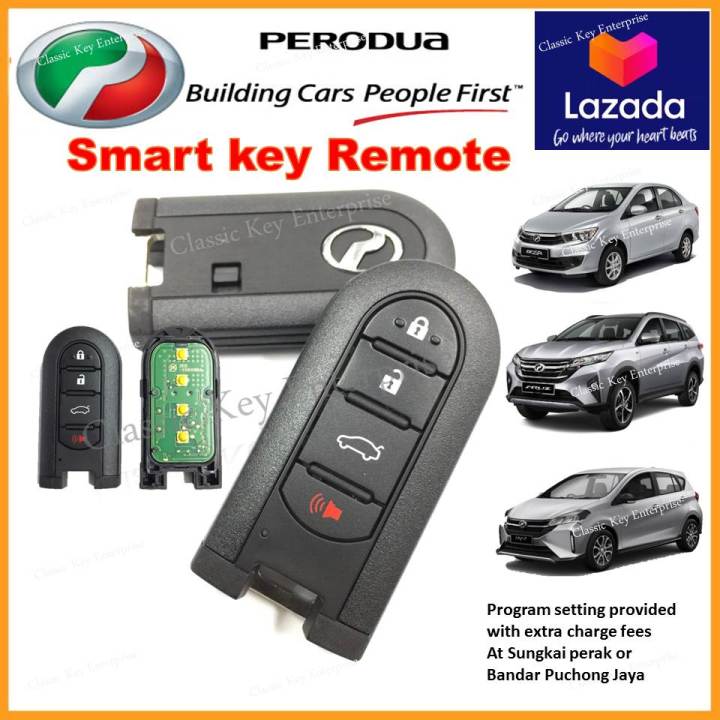 Perodua Myvi Perodua Bezza Perodua Aruz Axia Keyless / Smart Entry