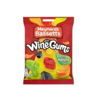 New Normal ? (x 1) Maynards Bassetts Wine Gums Bag 190g เมย์นาร์ด บาสเซ็ตส์ ไวน์กัมส์ แบบถุง 190 กรัม