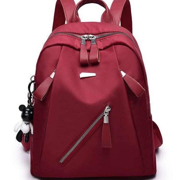 Catherine fashion nylon Korean backpack for women 8868#☝ | Lazada PH