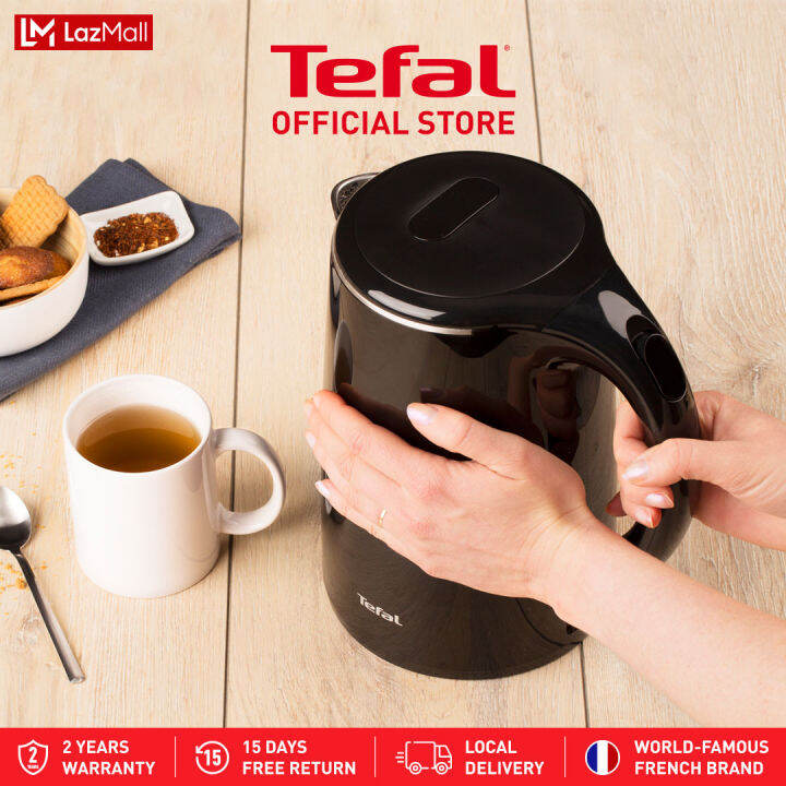 Tefal Safe Tea Kettle Black 1.7L (KO2608) (kettle electric/ cerek