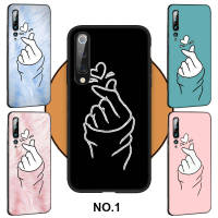 Casing หรับ OPPO A91 F15 A81 A92 A72 A52 A93 A94 Reno 2 2Z 2F 3 4 5 5K 6 4Z 6Z Lite Pro Plus A92S DA18 Fashion K Pop Heart Pattern Phone เคสโทรศัพท์