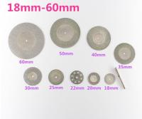 【CW】 10pcs/set Diamond Cutting Disc for Dremel Tools Accessories Mini Saw Blade Diamond Grinding Wheel Rotary Tool Wheel Circular Saw