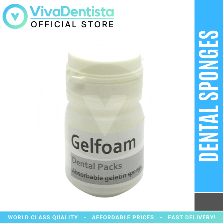 Gelfoam Dental Absorbable Geletin Sponge Exp. 05.2024 Lazada PH