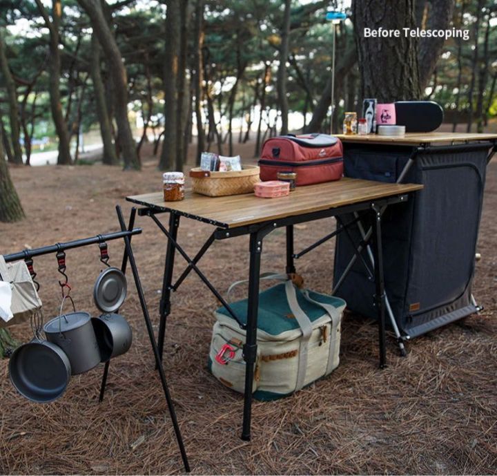โต๊ะ-ปิคนิก-ปรับความสูงได้-naturehike-mw03-outdoor-folding-table-รับประกันของแท้ศูนย์ไทย