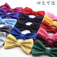 Tie new wedding best man business formal mens and womens polyester tie new butterfly bow tie Boys Clothing