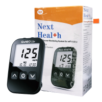 Next Health GLUNEO®LITE BLOOD GLUCOSE SYSTEM เครื่องตรวจระดับน้ำตาลในเลือด พร้อมแถบทดสอบ 1 ชุด