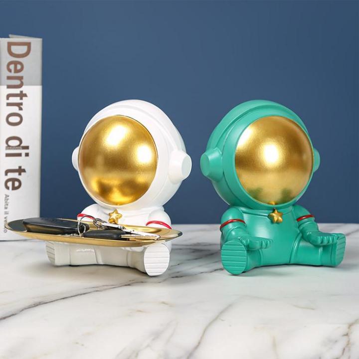 astronaut-storage-tray-astronaut-statue-with-gold-plated-tray-entrance-key-holder-sculpture-tray-for-home-living-room-bedroom-decoration-heathly