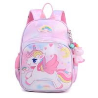 New Unicorn Backpack for Girls Cartoon Pink Princess School Bags Kids Satchels Kindergarten Bookbag Mochila 2022 Bags for Girls