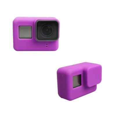 เคสป้องกันซิลิโคนสำหรับ Gopro Hero 7 5 6ฝาครอบเลนส์สำหรับ Go Pro 7 6 5แอคชั่นอุปกรณ์เสริมกล้อง