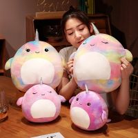 Best Squishmallow ตุ๊กตายูนิคอร์นน่ารัก ไล่โทนสีม่วง หลากสี ของเล่นสําหรับเด็ก ของขวัญ ตกแต่งบ้าน