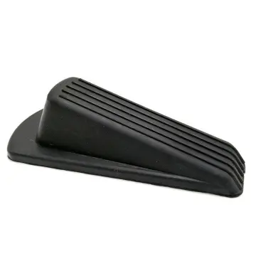 Home Premium Door Stopper Heavy Duty Flexible Rubber Stop Wedge Works 1  piece