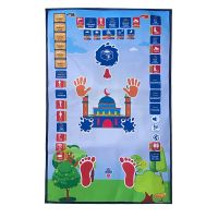 Hot Sale Children Educational Prayer Mat Islamic Muslim Electronic Interactive Prayer Rug Carpet Worship Musallah Speaker Blanke