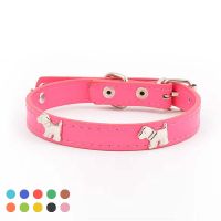 Collars Dog Collars Are Adjustable In Size Suitable for Cat and Puppy Supplies Basic Solid Color Traction Dog Harness