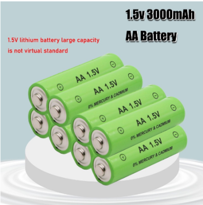 ถ่านอัลคาไลน์ชนิดชาร์จได้ AA 4000mah 1.5V Alkaline rechargeable battery 8 ก้อนถ่านอัลคาไลน์