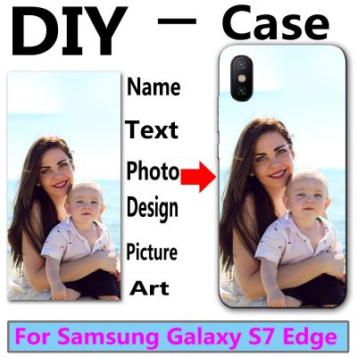 （shine electron）เคสปกรูปลายสำหรับ Samsung Galaxy S7 Edge G935 5.5,ชื่อภาพถ่ายที่ออกแบบเองได้ตามต้องการ
