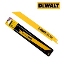 โปรเฟี้ยว DEWALT ใบเลื่อยชัก ยาว 8 นิ้ว 18TPI ตัดเหล็ก รุ่น DW4821 (5ใบ) ต่อแพ็ค