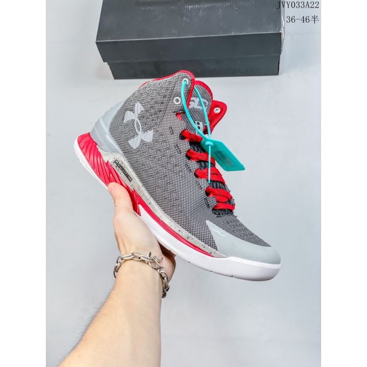 2023 HOT 【Original】 UA* Curry- 1 Street High Top H0VR Design Shock  Absorbing Breathable Basketball Shoes Men'S And Women'S Outdoor Sports Shoes  {Free Shipp 