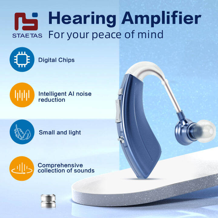 STAETAS original hearing aid for adult seniors deafness，invisible mini