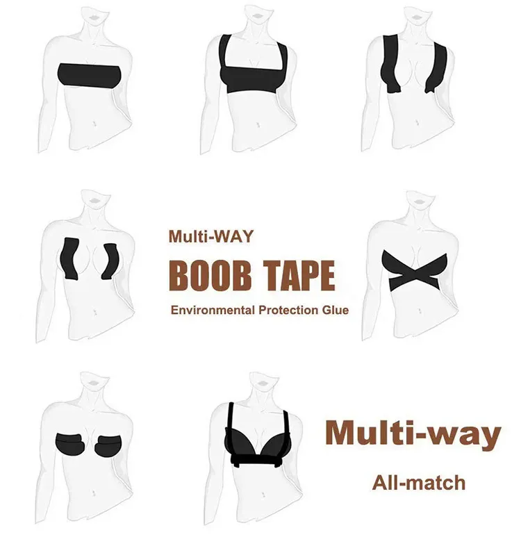 5M Bra Boob Tape Breast​ Lifting Tape Sticker For Nipples Body