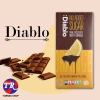 Diablo Dark Chocolate With Orange 75g.