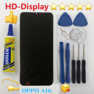 ชุดหน้าจอ Oppo A16 แถมกาวพร้อมขุดไขควง