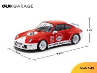 993  PORSCHE RWB 993 #8 "MORELOW" RED &amp; WHITE 1/43 DIECAST BY TARMAC WORKS  Contemporary Manufacture assports27 Toys &amp; Hobbies(TARMAC1/43)