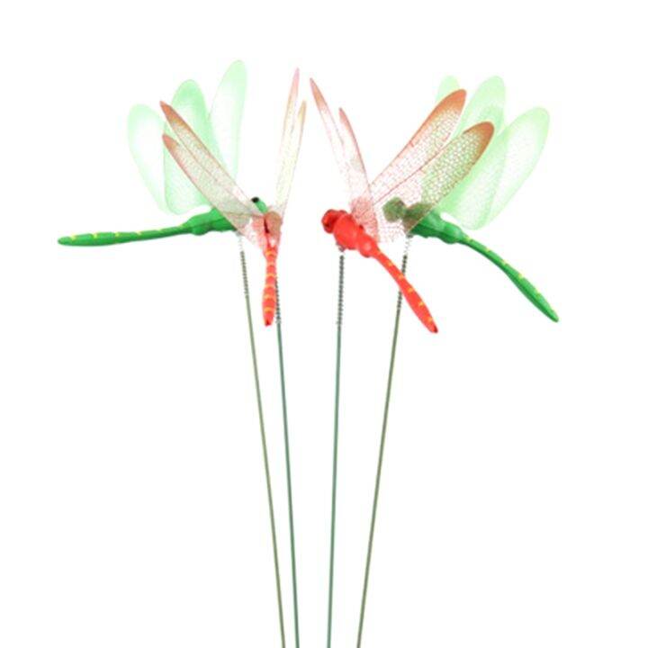 12pcs-artificial-dragonfly-butterflies-garden-decoration-outdoor-simulation-dragonfly-stakes-yard-plant-lawn-decor-stick