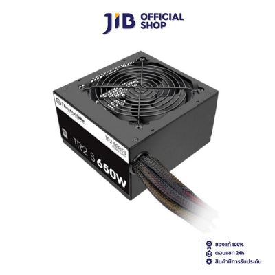 POWER SUPPLY (อุปกรณ์จ่ายไฟ) THERMALTAKE TR2 S 650W 80 PLUS (BLACK) (TRS-0650P-2)