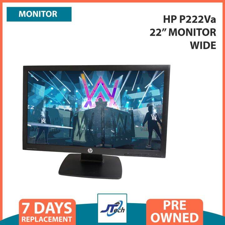 HP ProDisplay P222va Wide Screen Monitor VA/LED, 1920x1080,/VGA