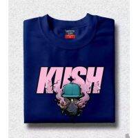 เสื้อยืดแขนสั้น พิมพ์ลาย Kush แฟชั่นฤดูร้อน สําหรับผู้ชาย QC7311538