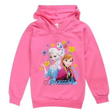 Disney Princess Girls Hoodie Dress, Kids Clothes Disney Gifts