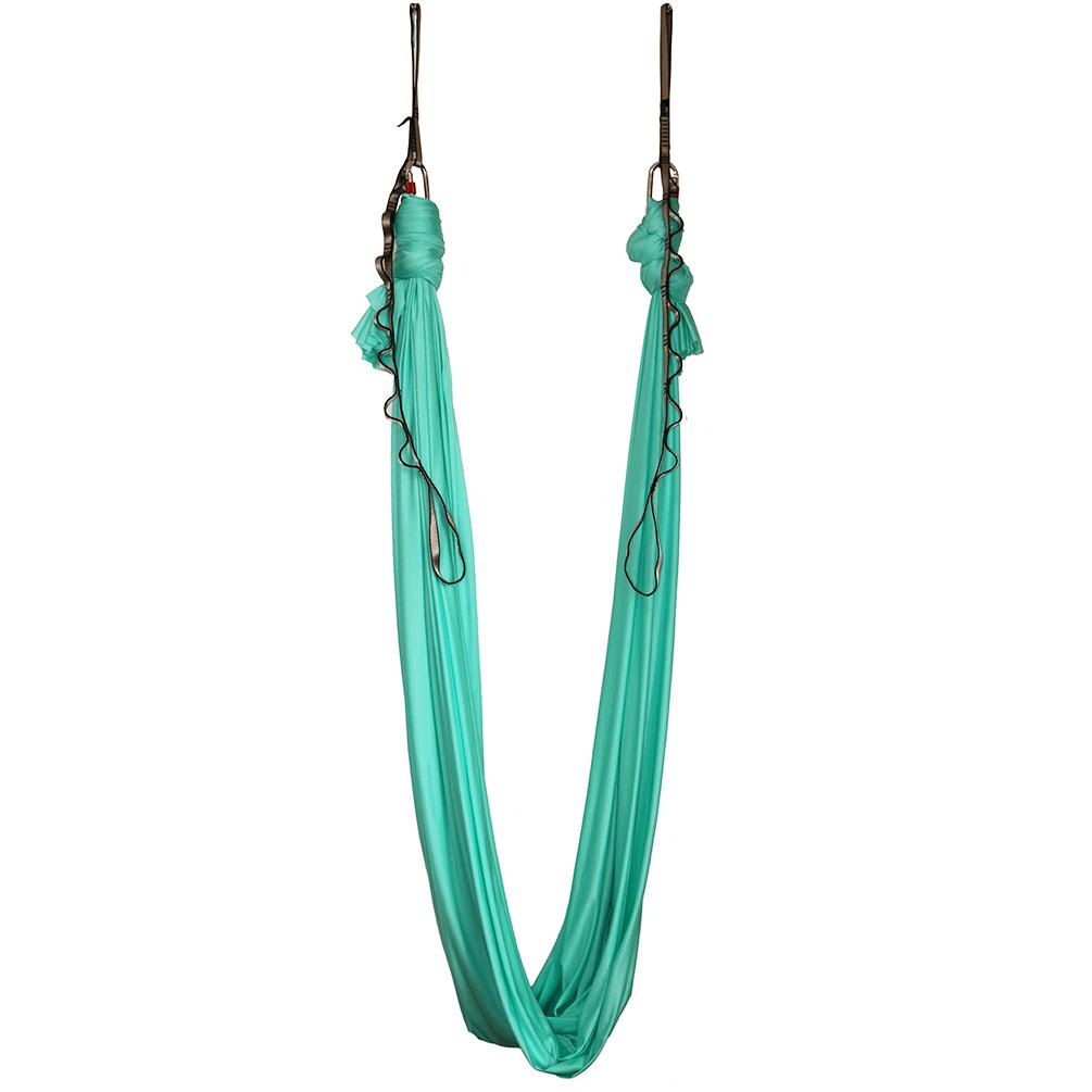 Aerial Yoga Swing Set,L:5M W:2.8M Anti Gravity Hammock Lnversion Exercises Lnclude 2 Carabiner,2 Daisy Chain 1 Hanging Instructions.