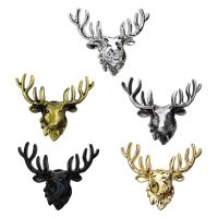 ﺴ Decorative Zinc Alloy Deer Knobs with Screws handle for door Dresser Knobs Pull Knobs for Home D