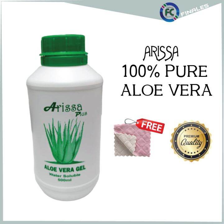 Aloe Vera Gel Arissa Plus Aloe Vera Gel Water Soluble 500ml Original