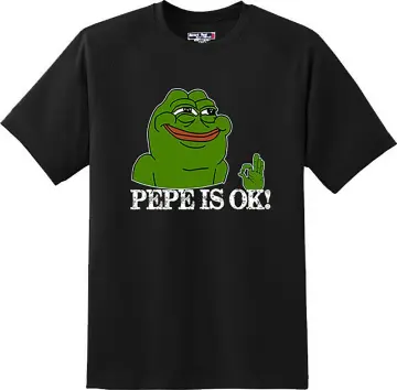 Pepega frog with gun shirt, hoodie, sweater and v-neck t-shirt