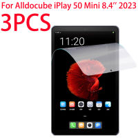 3 แพ็ค PET ฟิล์มกันรอยหน้าจอสำหรับ Alldocube iPlay 50 Mini 8.4 นิ้ว 2023 ฟิล์มป้องกันแท็บเล็ตสำหรับ iPlay50 Mini-SDFU STORE