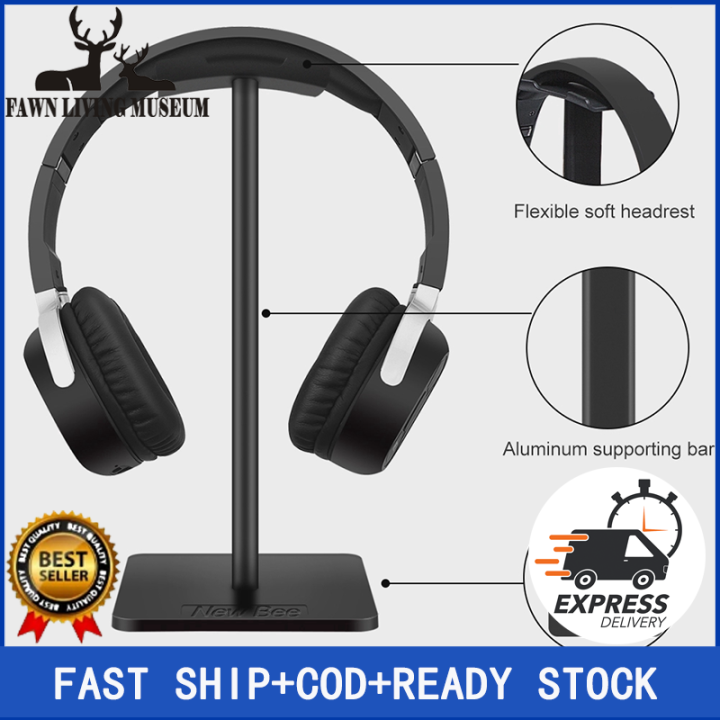 Universal Headphones Stand Holder Gaming Headset Stand Earphone Display Rack Hanger Bracket For