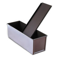 250g450g600g750g900g1000g Aluminum alloy black non-stick coating Toast boxes Bread Loaf Pan cake mold baking tool with lid