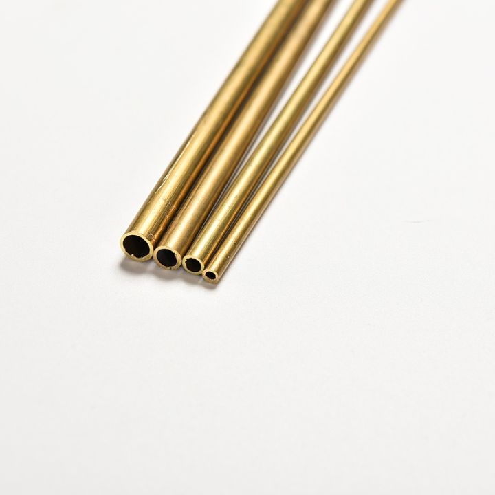 ท่อทองเหลืองท่อท่อรอบภายใน-2mm-3mm-4mm-5mm-ยาว-300mm-ผนัง-0-5mm