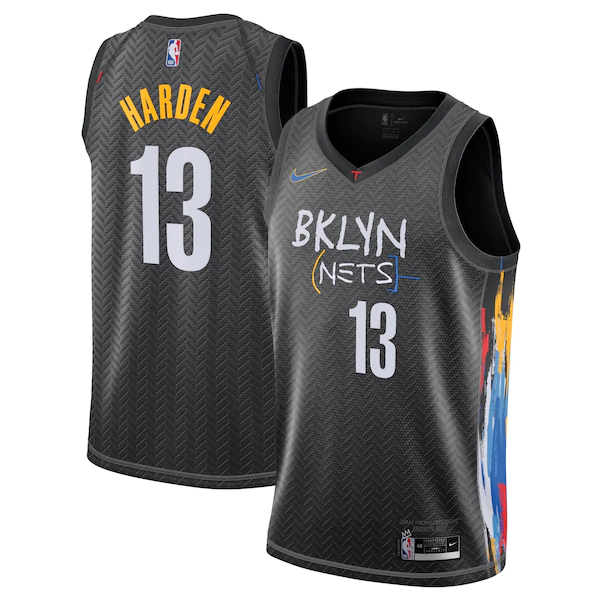 Brooklyn Nets James Harden Nike 2021/22 Swingman Jersey, City Edition,  Youth M