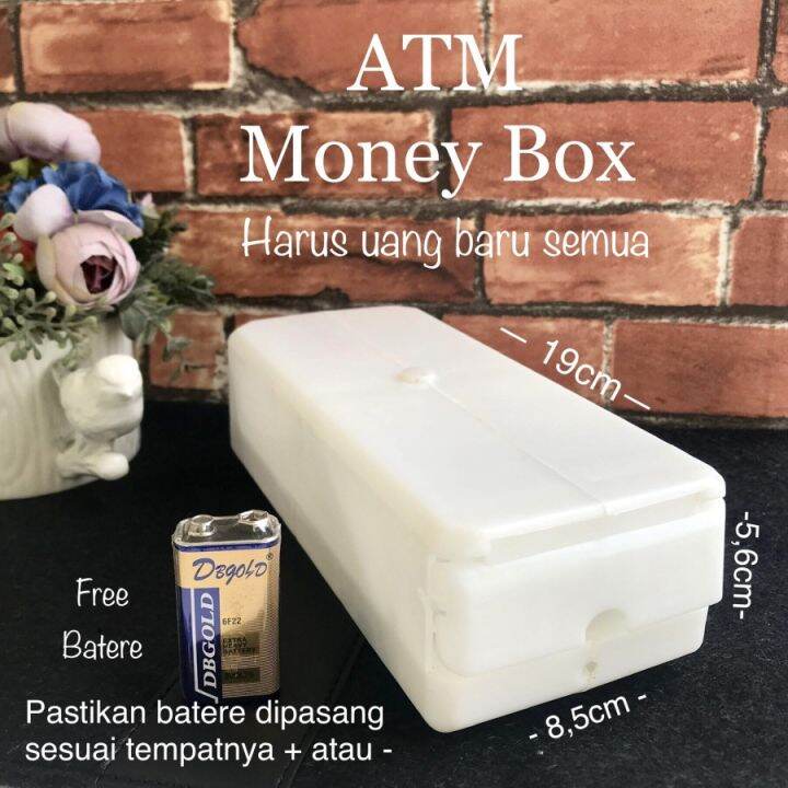 ATM Money Box Kotak Uang Hujan kejutan Ulang Tahun Perayaan Surprise