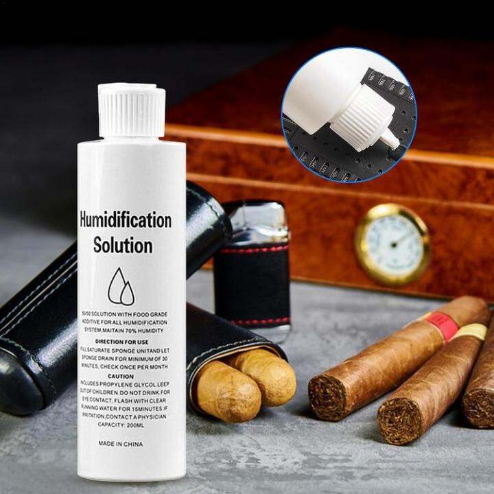 Humidor Solution Propylene Glycol Humidor Accessories 70 Rh Humidity