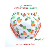 Quần bỏ bỉm chống thấm BabyCute size M 8-16kg mẫu bé trai